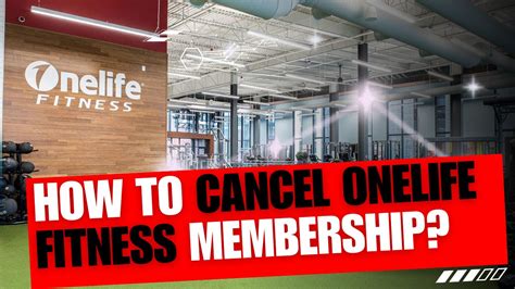 cancel onelife fitness membership online